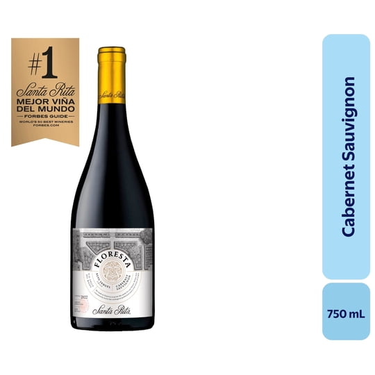 Vino Cabernet Sauvignon Botella 750 mL Floresta