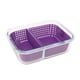 thumbnail image 1 of Estación de Limpieza 420 Trinkets Dual Dunk Iso Soak Grande Morado, 1 of 1