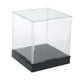 thumbnail image 3 of Caja De Exhibición Acrílica Base Negra Para Figuritas En Miniatura Coleccionables Escaparate 25cmx25cmx25cm, 3 of 5