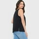 thumbnail image 3 of Blusa Mujer Sin Mangas Cuello Redondo Negro Corona, 3 of 5