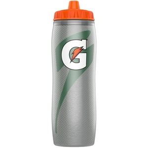 Botella Gatorade Insulated Squeeze De 900 Ml, Color Plateado