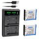 thumbnail image 1 of Batería Kastar de 2 unidades y cargador USB para Lectrosonics, 1 of 7