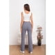 thumbnail image 1 of Pantalon Mujer Tipo Calza Flare Lanilla Tiro Alto Full Elasticado 5064, 1 of 4