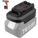 thumbnail image 1 of Adaptador para Herramientas Inalámbricas Black*and*Decker 20V Compatible con Batería Ma*kita 18V, Conviértelo en para Herramientas Eléctricas Inalámbricas Black*and*Decker 20V (Solo Adaptador), 1 of 8