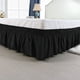 thumbnail image 1 of suxuMhao Faldas de Cama - Volante Antipolvo con Caída de 15in, Se Ajusta a Cama King 78 X 80in, Faldas de Cama King, Falda de Cama de Poliéster Suave, Falda de Cama de Fácil Instalación para, 1 of 4