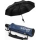 thumbnail image 1 of Paraguas de viaje repelente al viento e impermeable con funda de transporte, 1 of 6