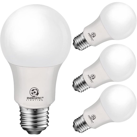 Ampolleta Led Energetic Lighting A19 5w 3000k E26 4un