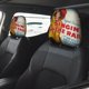 thumbnail image 2 of Cantando bajo la Lluvia Funda Protectora Universal para Reposacabezas de Coche, Funda Elástica para Reposacabezas de Asiento de Auto, Funda de Tela Antipolvo, Accesorios de Interior 2 Piezas, 2 of 6