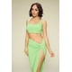 thumbnail image 5 of Conjunto de Top Corto Liso y Falda con Abertura en el Muslo para Días de Verano, 5 of 5