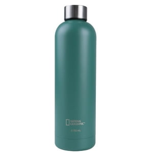 National Geographic - Botella Metálica Térmica Boca Angosta 750Ml Verde