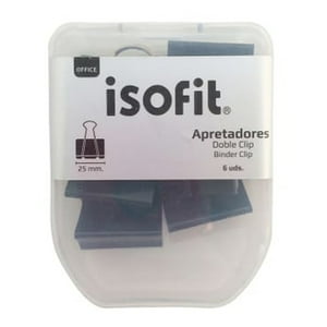 Pack X 4 Apretador Dsg Con Plástico 25 Mm 6 Und – Isofit