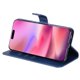 thumbnail image 2 of Funda tipo cartera para iPhone 16 con bolsillo con cremallera y ranuras para tarjetas – Función de soporte Azul, 2 of 6