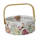 thumbnail image 2 of Cesta De Frutas Floral De Cerámica Retro Para Mesa De Comedor Centro De Mesa Cocina Flor, 2 of 5