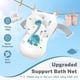 thumbnail image 3 of AVIDOR Baby Bathtub, Collapsible Baby Bathtub for Newborns to Toddlers, 3 of 3