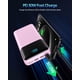 thumbnail image 3 of Cargador portátil seaistar 50000mAh USB-C PD 30W Rosa, 3 of 6