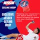 thumbnail image 5 of Aro de Baloncesto Mini Jesser Oficial para Techo con 2 Pelotas, 5 of 6