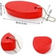 thumbnail image 2 of Llavero flotante, llavero flotante de espuma para llaves de barco, llavero pequeño ovalado, impermeable, llavero flotante de tubo de rescate para pesca, surf, vela, deportes al aire libre, 3.1 x 1.3 x, 2 of 7