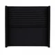 thumbnail image 2 of Respaldo con retorno KING - Tubular horizontal (NEGRO), 2 of 3