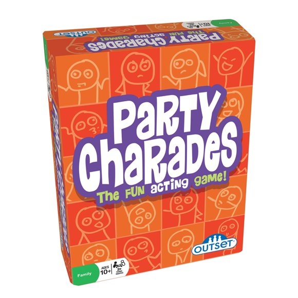 Party Game Outset Media Party Charades equipo contra equipo para mayores de 10 años