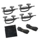 thumbnail image 2 of 4x Abrazaderas De Perno En U Para Portaequipajes De Techo Genérico Abrazaderas De Portaequipajes De Alta Resistencia De Iron Hardware, 2 of 5
