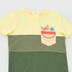 thumbnail image 4 of Polera Bebe Niño Color Block Verde Corona, 4 of 5