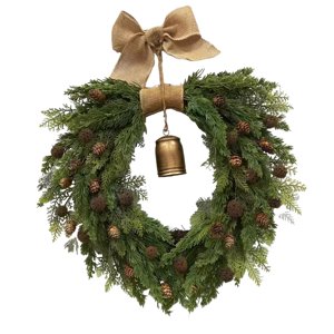 Magideal - Guirnalda Artificial Bohemia Para Entrada De Fiesta, Decoración De Primavera, Adornos Colgantes De Pared Para Exteriores, Guirnalda Para Sala De Estar