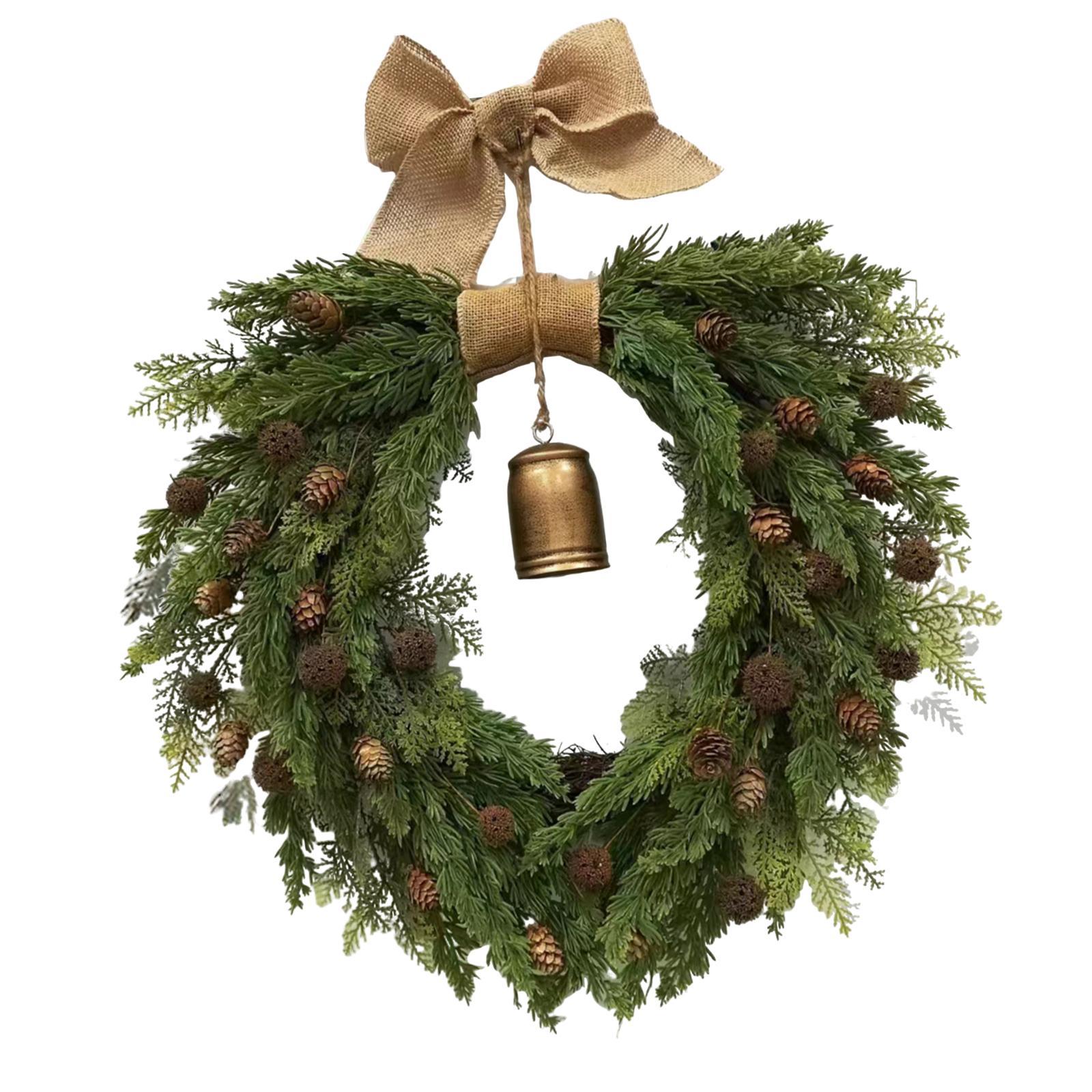 Magideal - Guirnalda Artificial Bohemia Para Entrada De Fiesta, Decoración De Primavera, Adornos Colgantes De Pared Para Exteriores, Guirnalda Para Sala De Estar