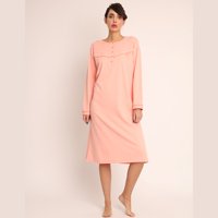 Mon Amour - Camisa Algodón Liso Con Bordado 261131 - S