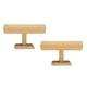 thumbnail image 4 of 2pcs T bar Joyas Pulsera Brazalete Reloj Soporte De Exhibición Soporte Beige, 4 of 5