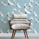 thumbnail image 2 of Papel tapiz NuWallpaper Halcyon autoadherible azul, 2 of 7