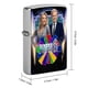 thumbnail image 2 of La ruleta de la fortuna-theme Copper Metal Lighter Shell, Premium Replacement Refillable Lighter Case with Durable Metal Construction, Compatible with Zippo and Most Standard Lighter Models, 2 of 6