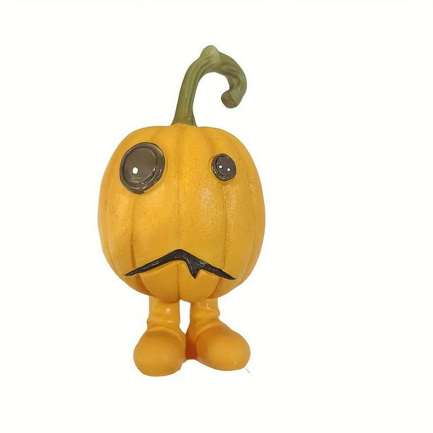 1pc Realistic Halloween Pumpkin Outdoor Decoration - Cute, Kawaii, and Gothic Yard Art for Home and Garden Decor