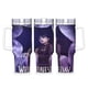 thumbnail image 1 of Merlina Addams Vaso aislado de acero inoxidable con asa, diseño temático, regalo para familia, amigos y fans; incluye pajita y encaja en el portavasos estándar, 40 oz, 1 of 6