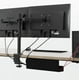 thumbnail image 2 of Bandeja de gestión de cables VIVO para debajo del escritorio, 43 cm, negra DESK-AC06-1C, 2 of 3