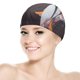 thumbnail image 5 of Demon Slayer: Nezuko Gorro de Natación de Licra, Gorro de Baño de Tela Cómoda, Gorro Elástico Antideslizante para Hombres, Mujeres y Niños, 5 of 6