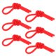thumbnail image 5 of Juego de 6 piezas de vibración flexible con vibración de raqueta de tenis rojo, 5 of 5