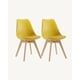 thumbnail image 1 of SILLA TULIP ECOCUERO AMARILLO X2, 1 of 3
