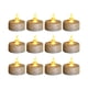 thumbnail image 3 of Velas LED Tealights Sin Llama Blanco Cálido Plateado, 3 of 3