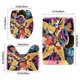 thumbnail image 3 of Juego de 3 Alfombras de Baño de Terciopelo Coral Moon Girl, 3 of 6