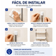 thumbnail image 5 of Organizador para WC de 2 Niveles – Estante Ahorrador de Espacio para Baño, 5 of 7