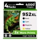 thumbnail image 1 of Cartuchos de tinta Skyink 952XL compatibles con HP 952 OfficeJet, 1 of 6