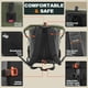 thumbnail image 4 of Mochila Impermeable OSAH DRYPAK Bolsa Seca 35L/55L/85L para Actividades al Aire Libre, 4 of 7