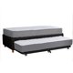 thumbnail image 1 of Cama Nido Zen Best Pu Negro 1.5 Plaza, 1 of 4