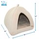 thumbnail image 3 of Cama blanda para perros y gatos para mascotas Best Pet Supplies, color beige, 3 of 5