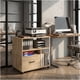 thumbnail image 5 of Mueble De Oficina Archivador Cajonera Y Rueda Multiusos Marrón Claro, 5 of 8