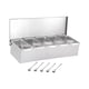 thumbnail image 5 of Caja Organizadora De Condimentos, Botes De Especias Desmontables Con Tapa, Tarro De Condimentos Para Barra, 5 Rejillas, 5 of 5