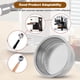 thumbnail image 5 of Cesta de filtro no presurizada de 51 mm, taza individual más taza doble, 2 piezas, filtro de doble capa, filtros Cdefee reutilizables, acero inoxidable, doble pared, repuestos para Cdefee Shop Home, 5 of 7
