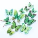 thumbnail image 1 of 12pcs 3d Three-dimensional Double-layer Simulation Butterfly Stickers, Creative Simulation Butterfly Refrigerator Self-adhesive Sticker Magnet With Glue Sticker, Wardrobe Sticker, 1 of 3