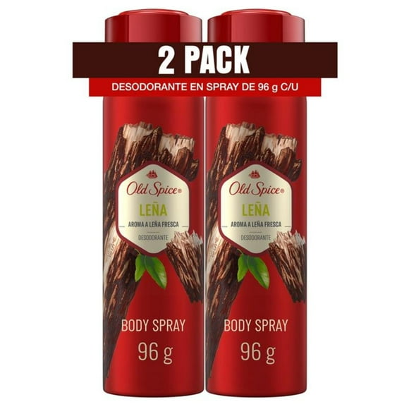 Desodorante Spray Old Spice Leña Hombre, 150 ml