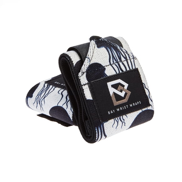 Muñequeras ajustables para levantamiento de pesas Bay Wrist Wraps